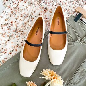 Indigo Rd. square toe ballet flats.